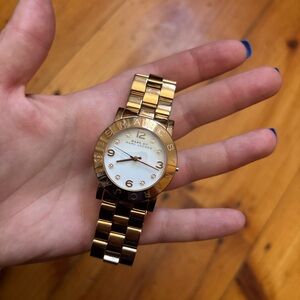 Marc By Marc Jacobs Amy Ladies Watch MBM3056 Gold/Rose Gold